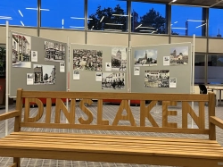 Fotoausstellung Kolorierter Historischer Fotos In Der Sparkassen Hauptstelle Dinslaken   Bild 2 Von 9